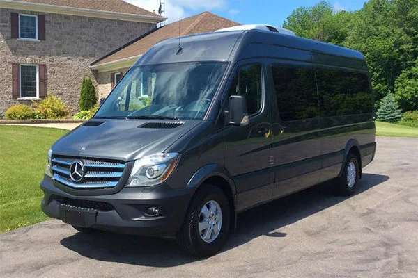 Mercedes Sprinter luxury private transportation van in Costa Rica